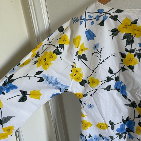 Salvatore Ferragamo floral shift dress NWT sz 42 - Picture 2 of 5